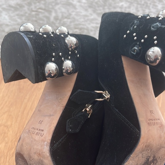 Miu miu authentic suede boots - Picture 10 of 10
